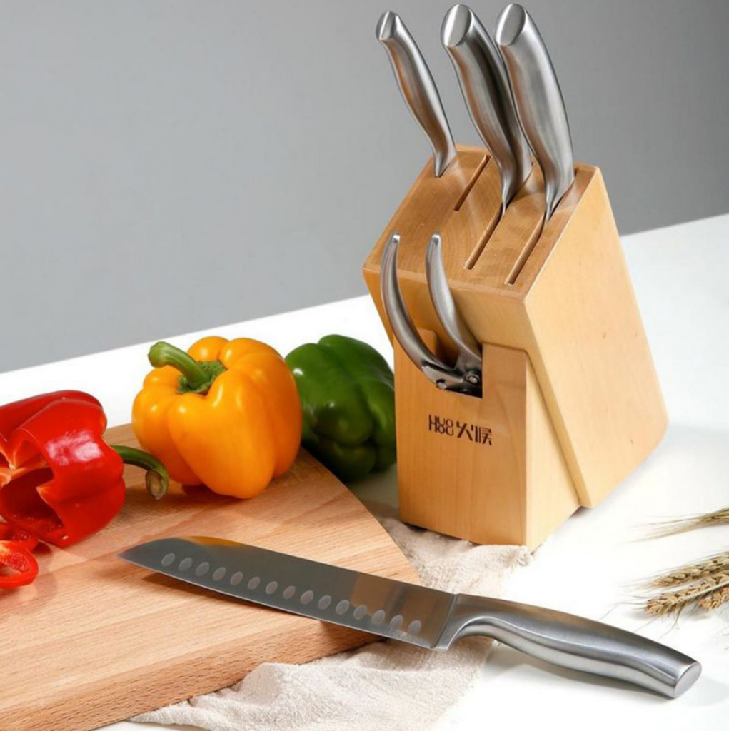 Набор кухонных ножей Xiaomi Huohou