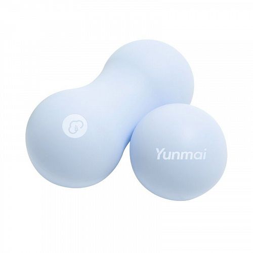 Мячи массажные Yunmai Massage Fascia Ball YMYC-L602 2 шт. (Голубой) — фото